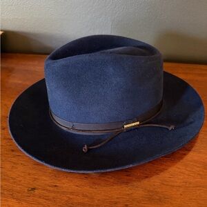 Overland Archer Wool Felt Fedora Hat NWT